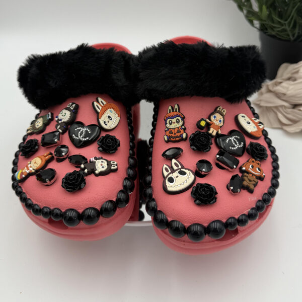Cute & Edgy Pink Clogs