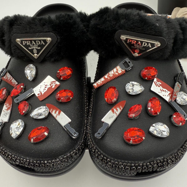 Halloween Slasher Theme Clogs