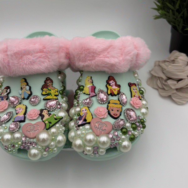 Princess Pearl & Bling Character Clogs
